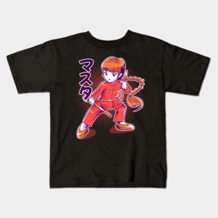 Kungfu Master Goes to The Battle Kids T-Shirt